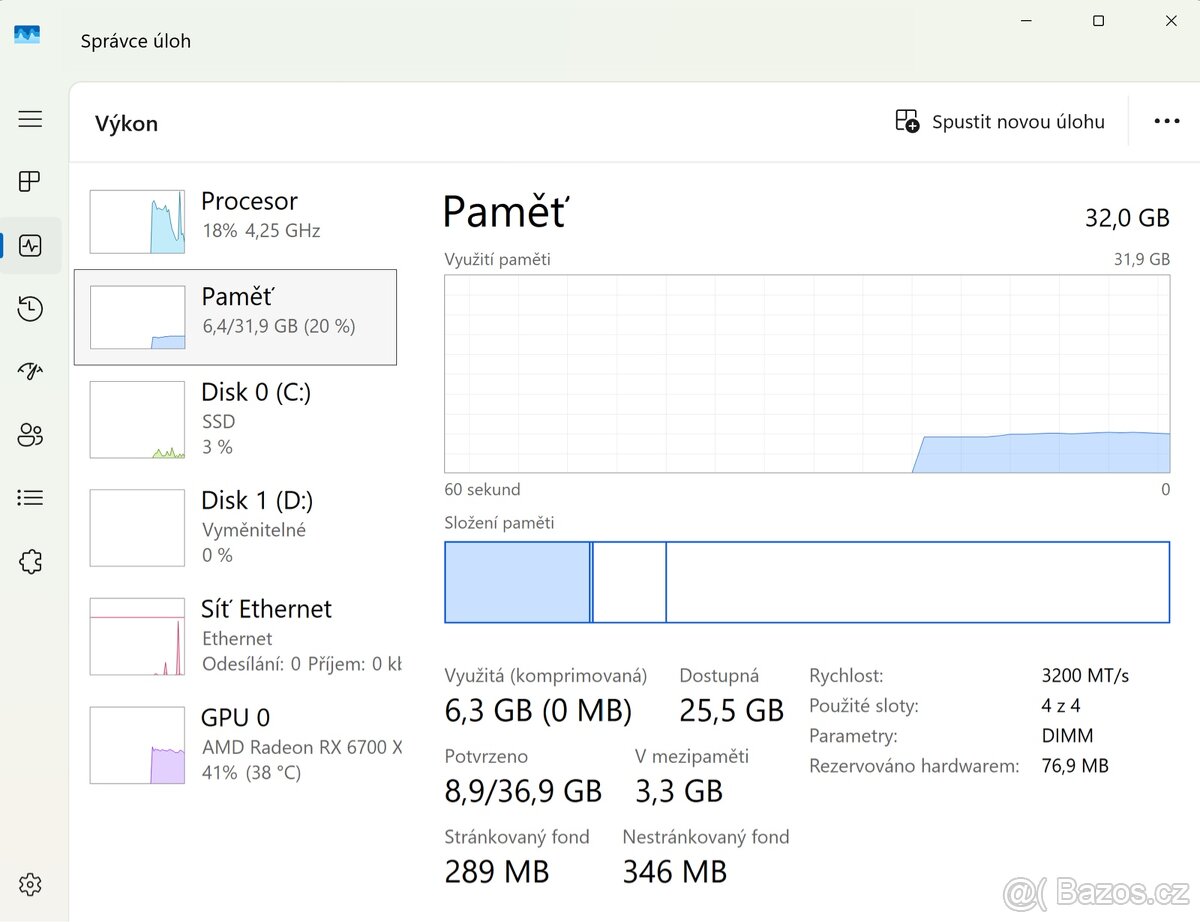 RX6700XT 12GB, RYZEN 5 5600, 32GB RAM, 1TB SSD - 5