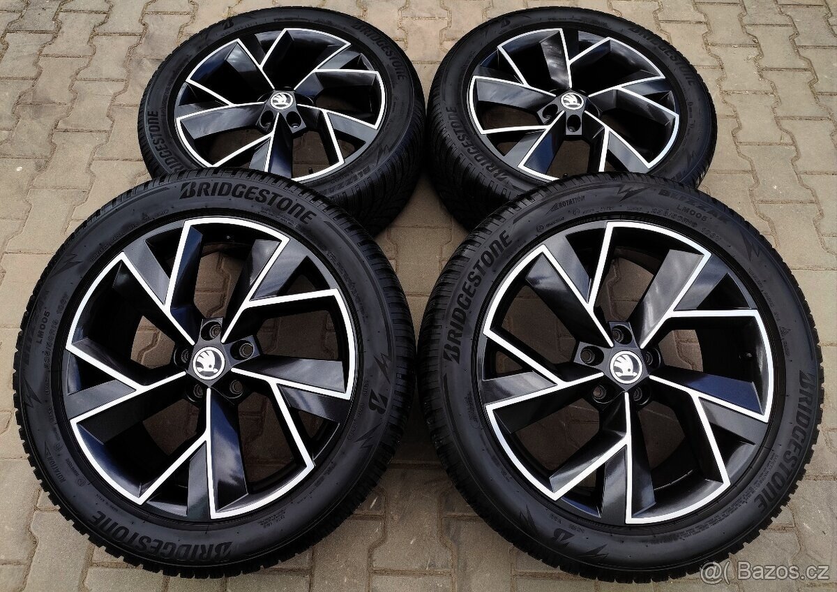 Alu kola originál Škoda Kodiaq 5x112 R19 Triglav - 5