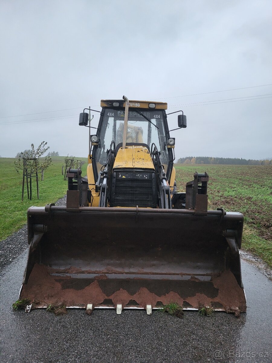 Traktor Bagr CAT 428C - 5