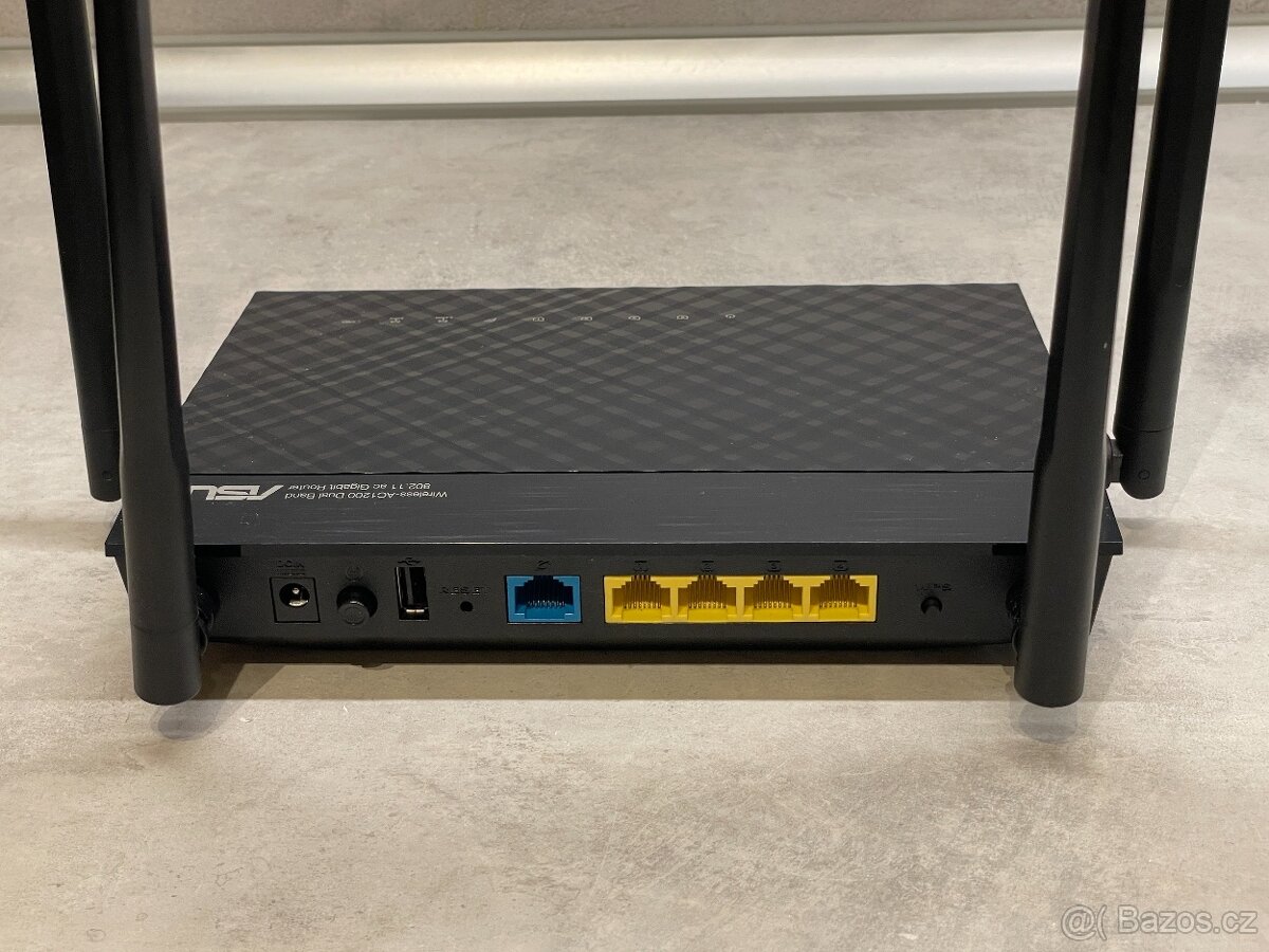 📶 Wi-Fi router ASUS RT-AC1200G+ - 5