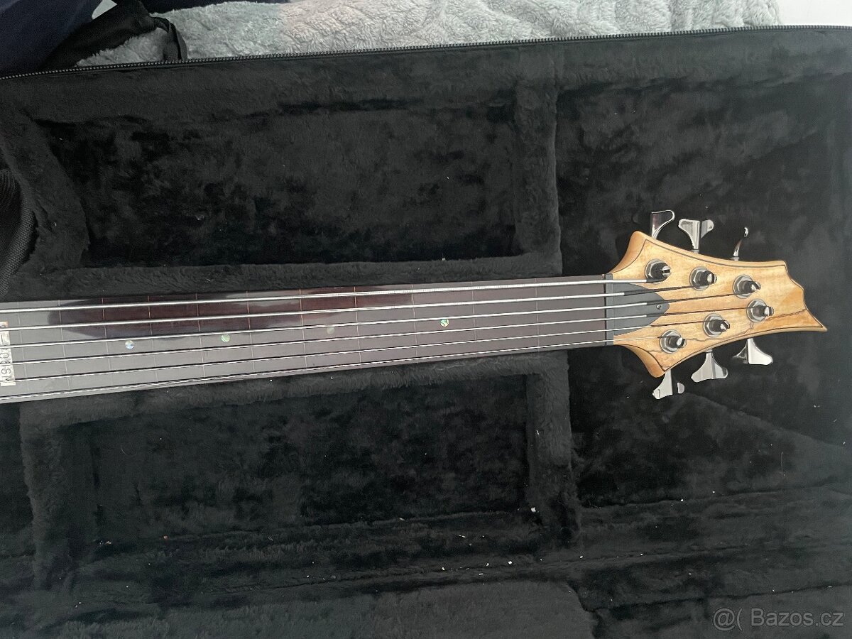baskytara esp ltd 6 struna fretless - 5