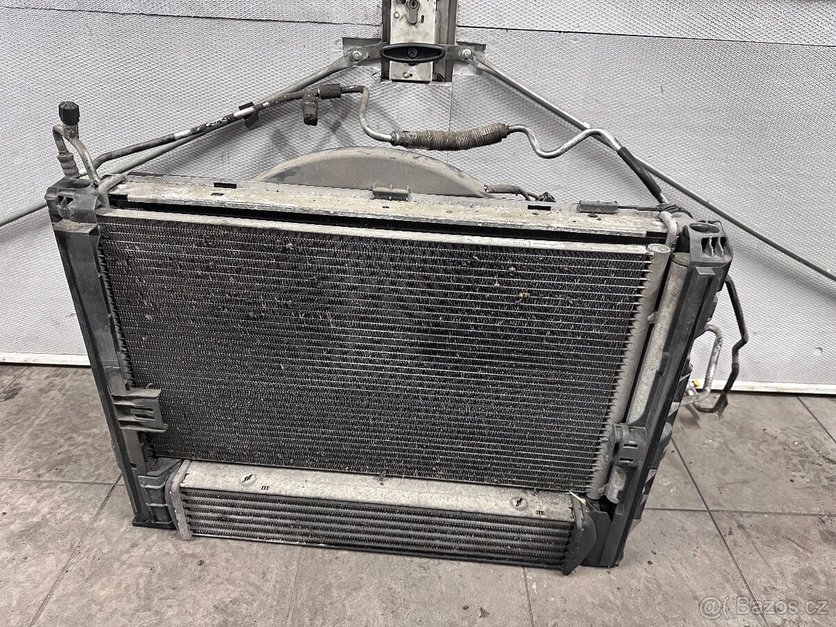 Bmw E90 přední část nárazník světla chladiče - 5