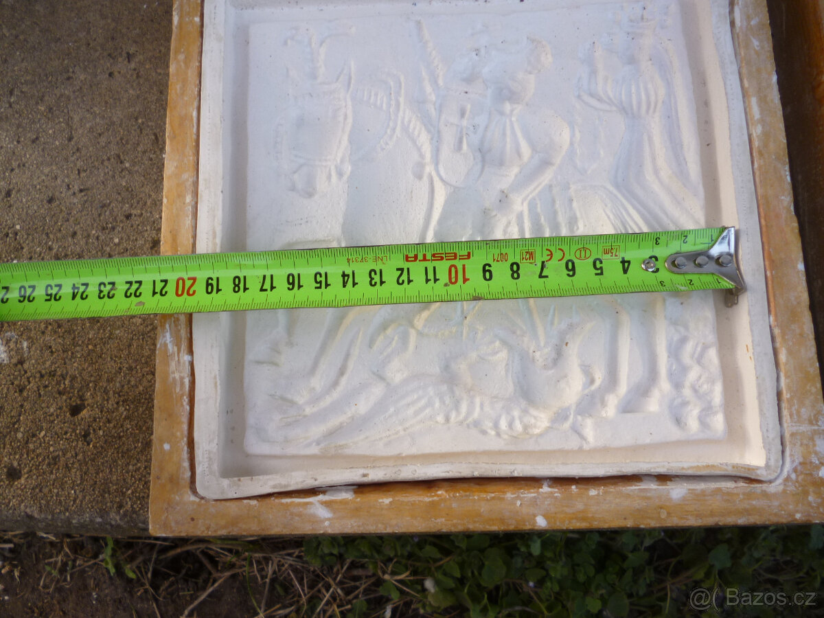 Soubor historických forem na kachle - 5