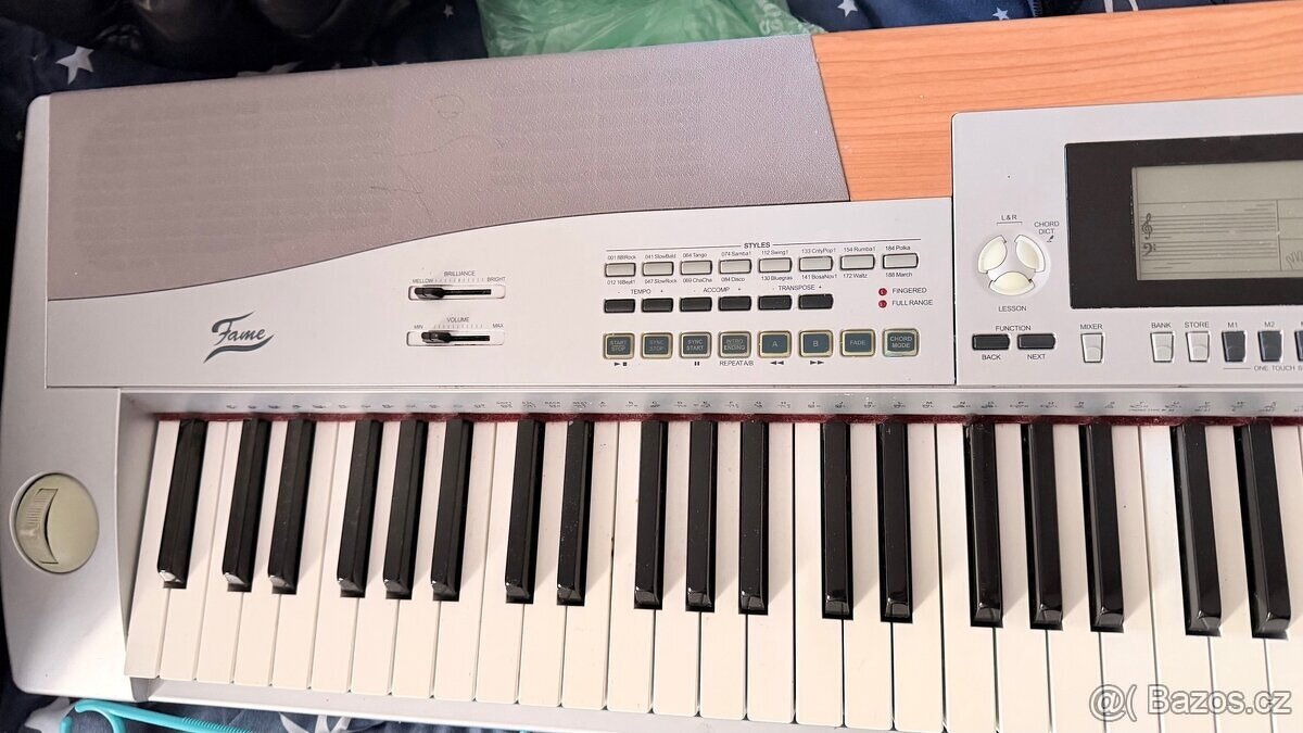 Digitální piano Fame Stage, 88 kláves -TOP STAV - 5