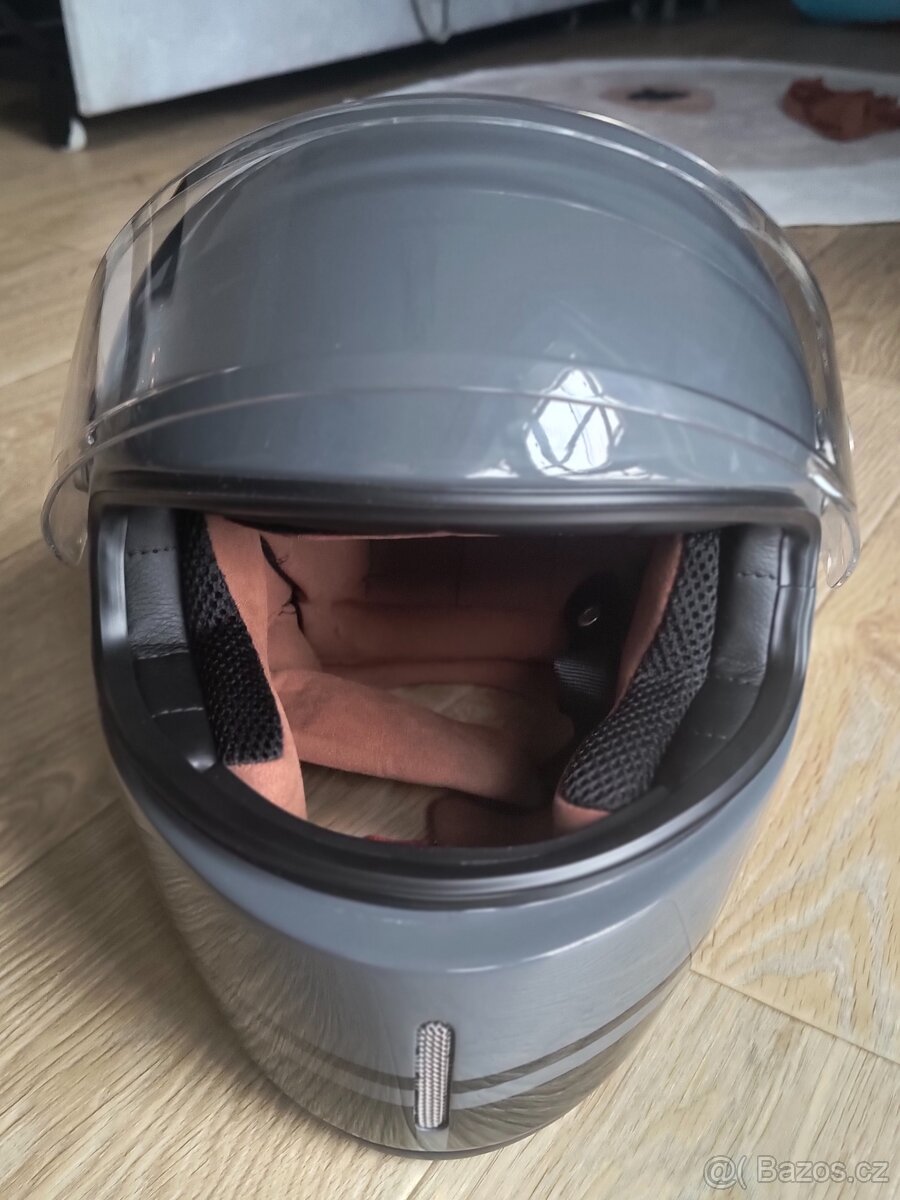 Integrální přilba na motorku NEXX X.G100R Rumble šedá - 5