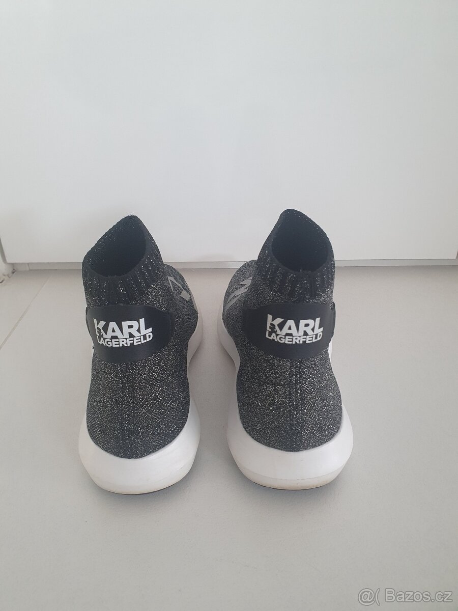 Karl Lagerfeld kotníkové tenisky - 5