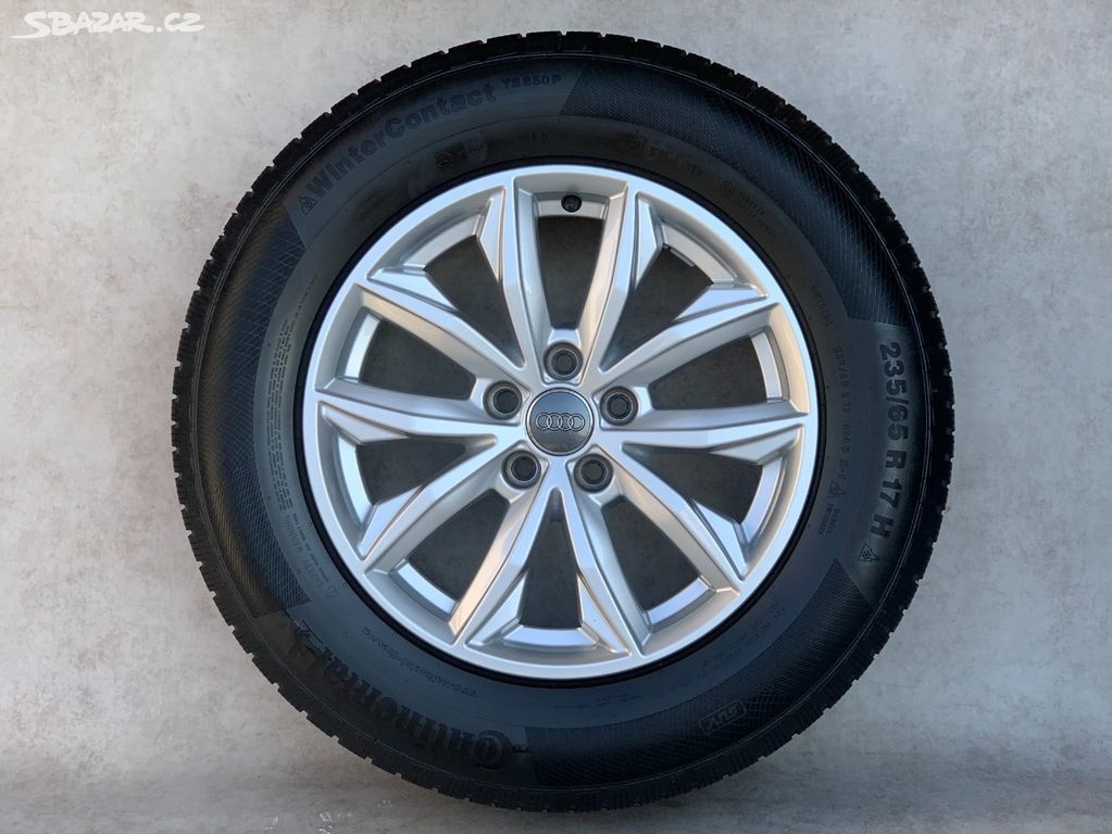 Originální kola AUDI Q5 5x112 R17 ZIMNÍ PNEU č.H22 - 5