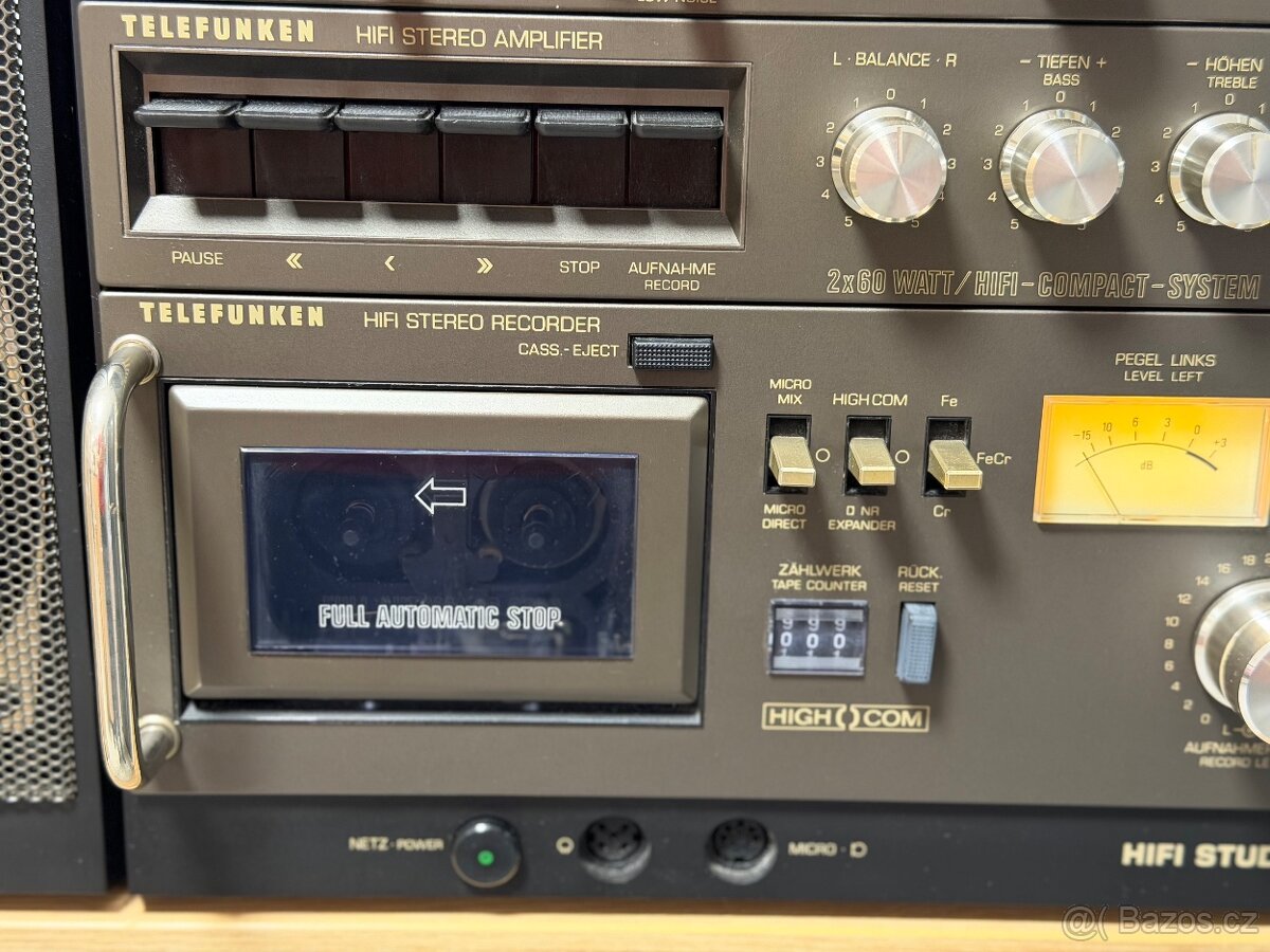 TELEFUNKEN HIFI STUDIO 1 EXTRA TĚŽKÝ BOOMBOX - 5