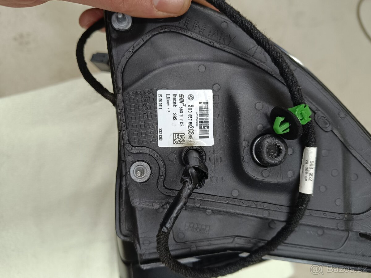 Zrcátko pravé Golf VI - 5