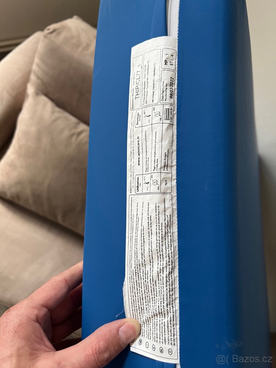 Zdravotní molitanová matrace nepromokavá - 5