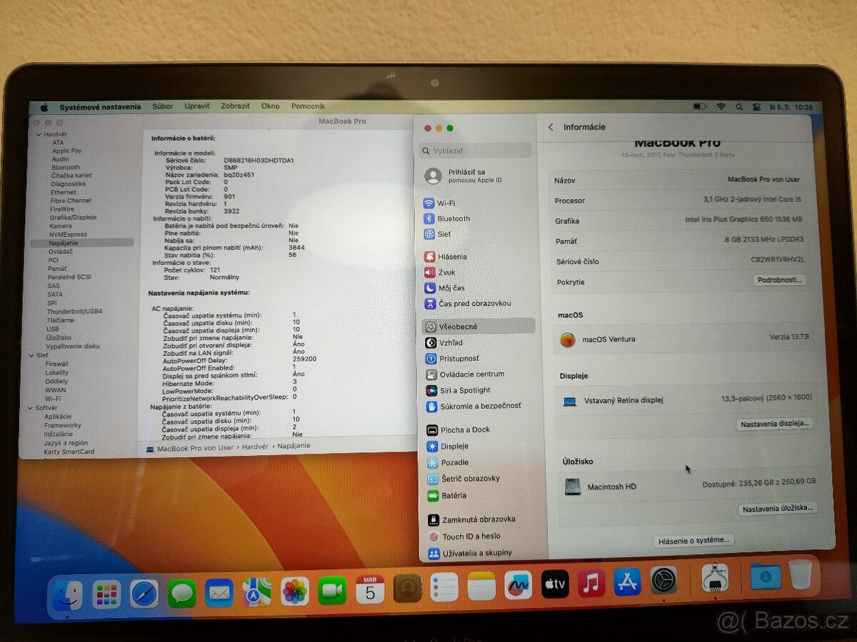 MacBook Pro 13 2017 | i5 • 8GB • 256GB - 5