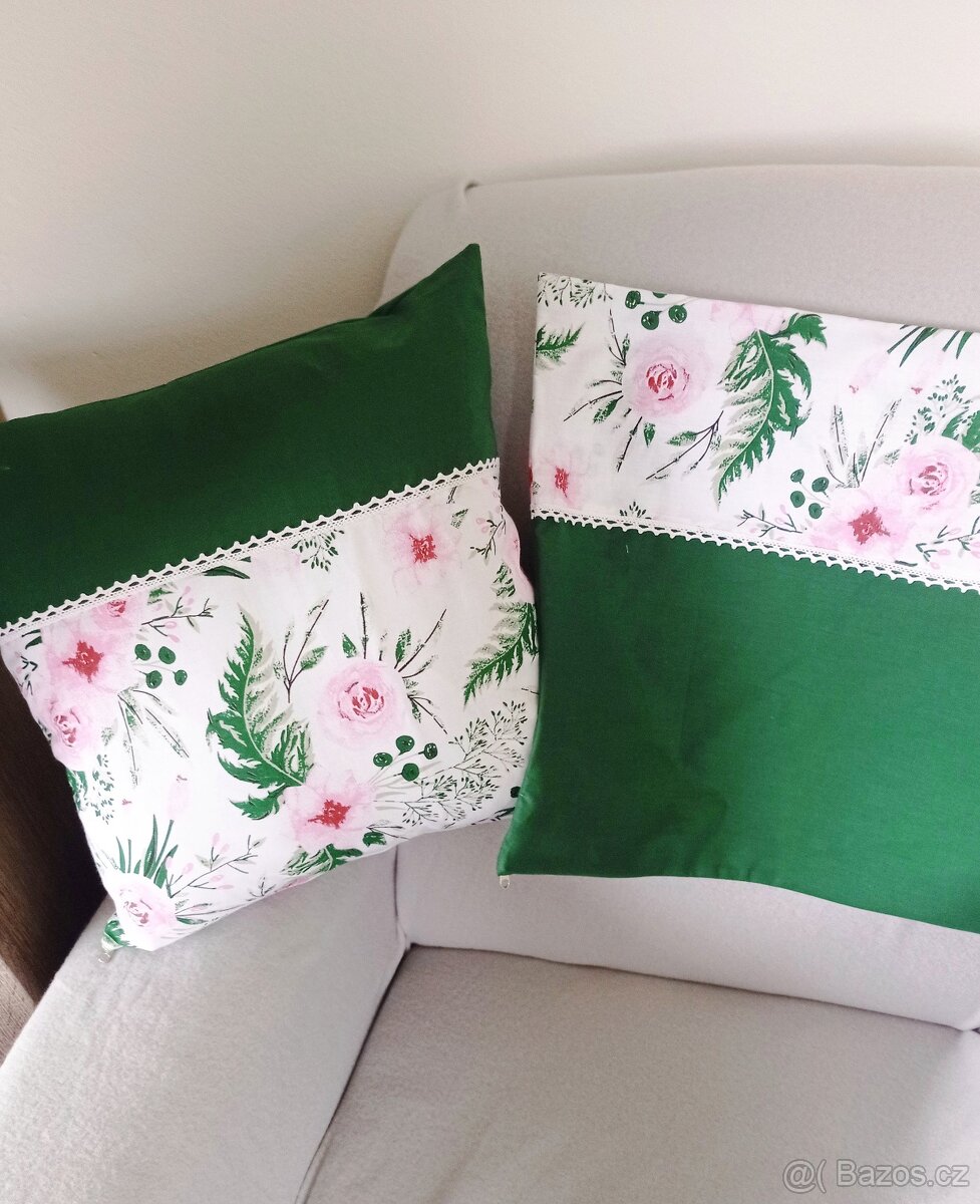 Dva povlaky na polštářky oboustranné - 5