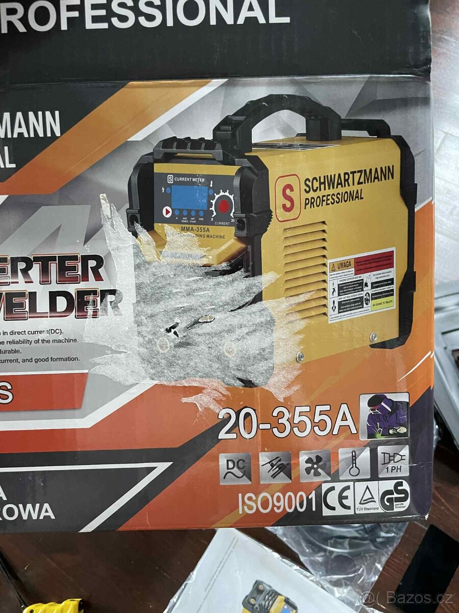 Invertorová svářečka 20-355A 230V 7,4 kVA - 5