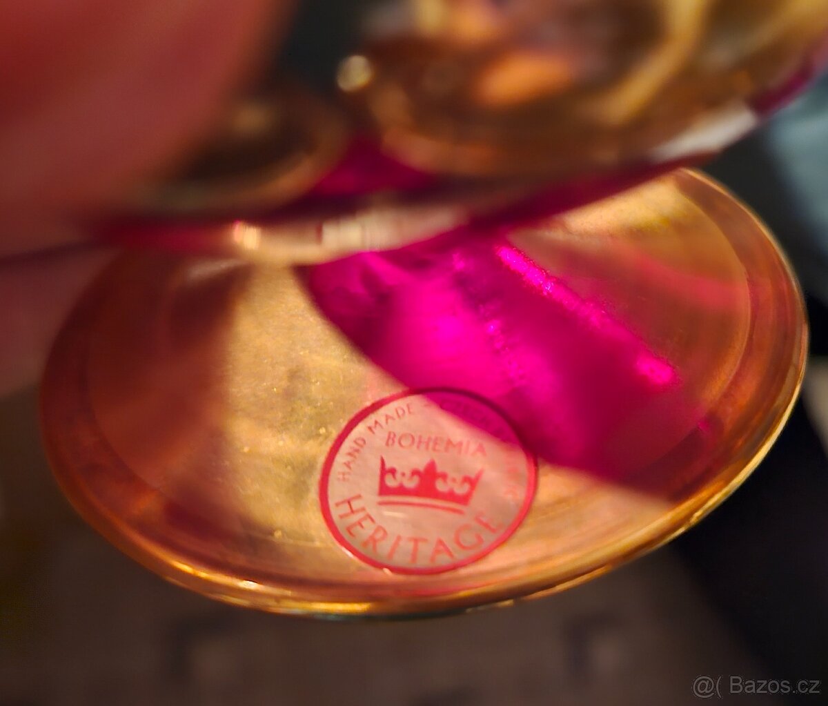 Zlacené sklenice 2ks - 5