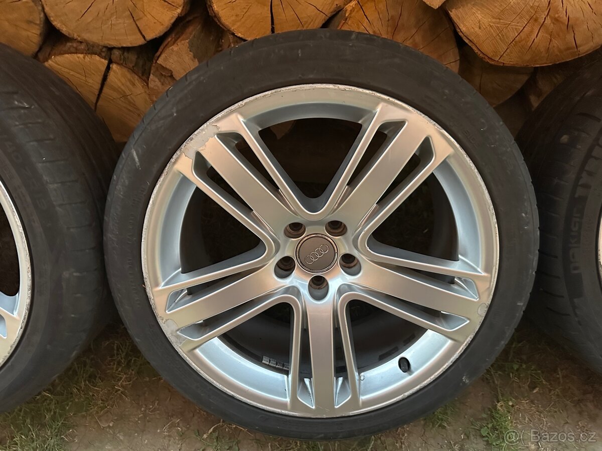 Originální kola r19 Audi s pneu - 5