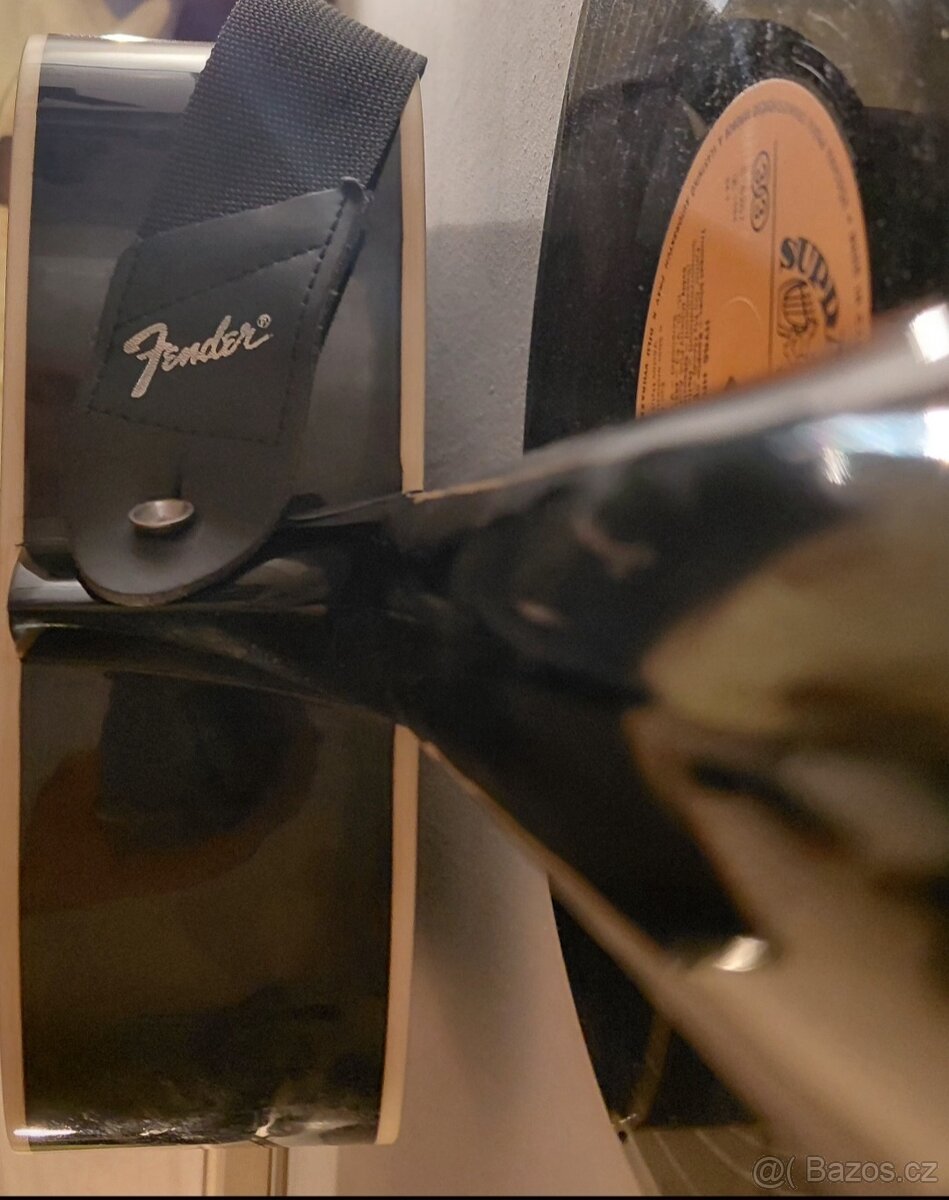 🎸 Akustická kytara Blond D-OA BK + Fender popruh + obal - 5