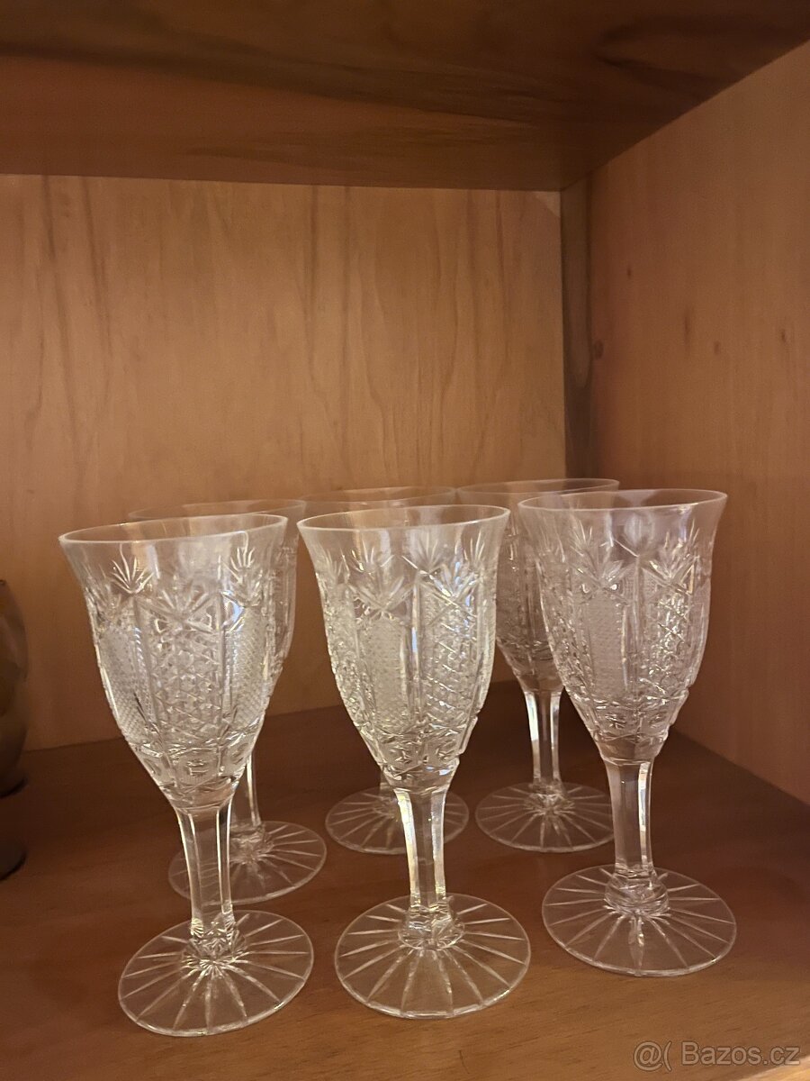 Broušené i nebroušené sklenice - 5