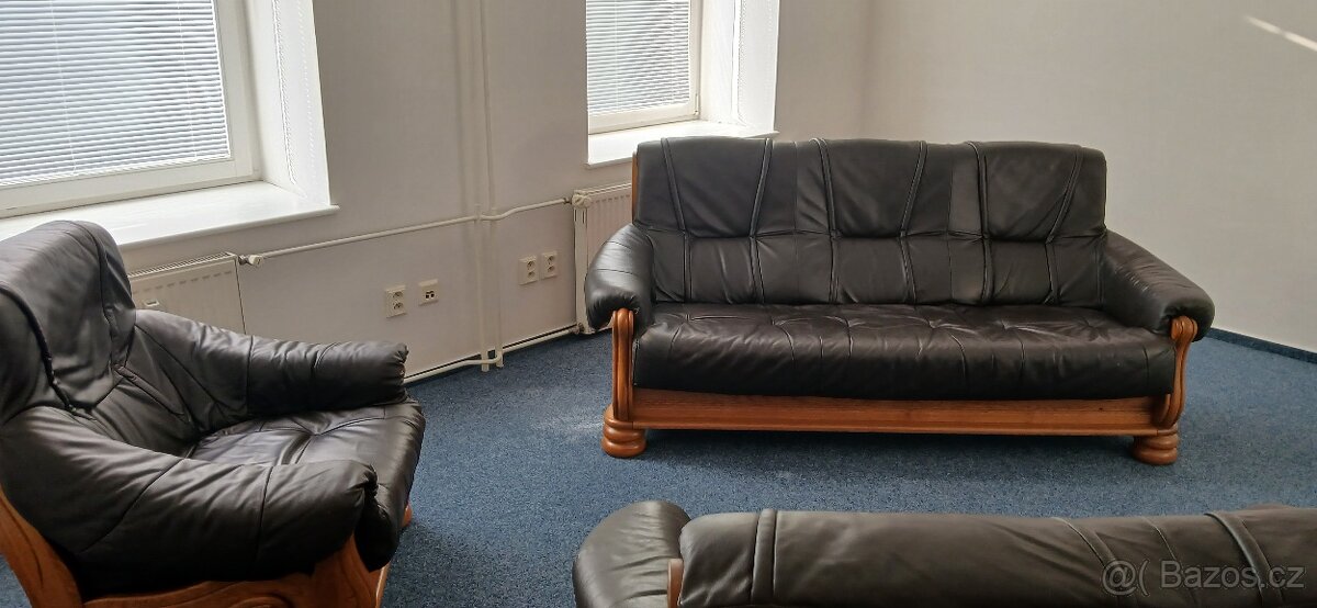Kožená sedací souprava - 5
