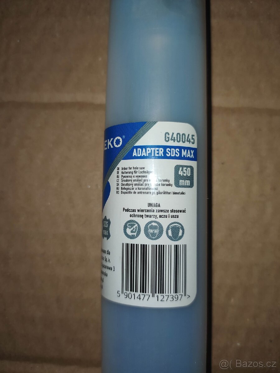 ADAPTÉR SDS MAX 450MM GEKO
- 5