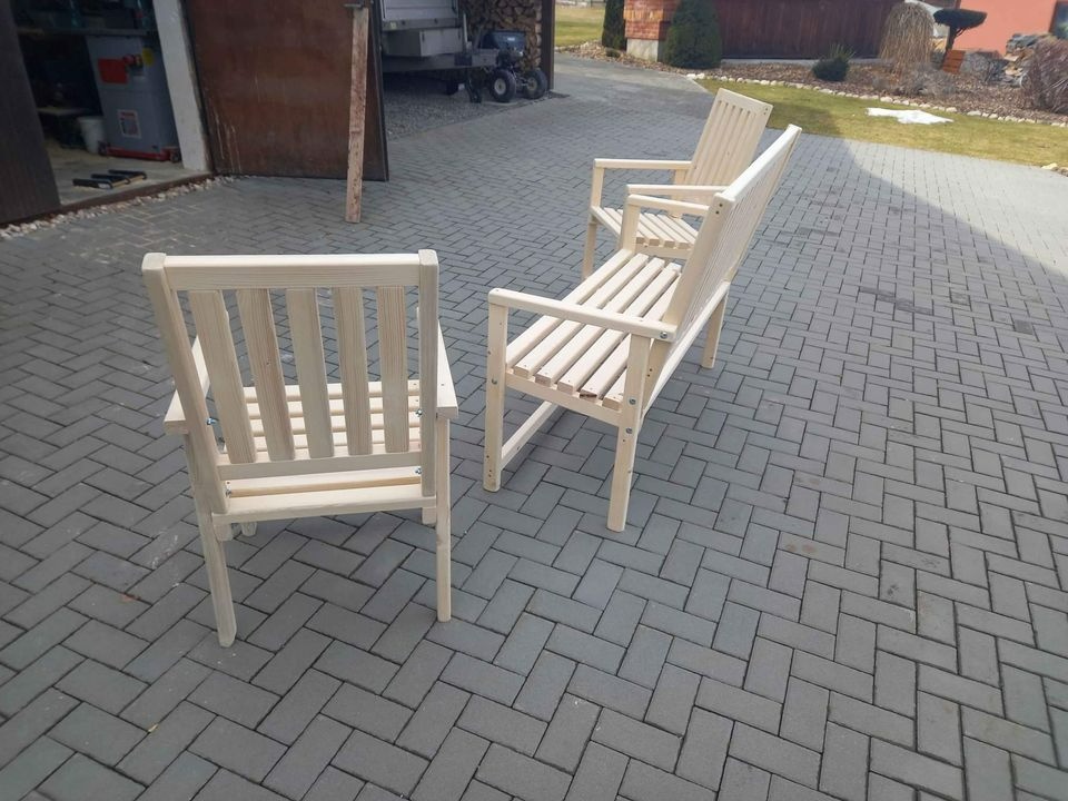 Zahradní smrkový nábytek - 5