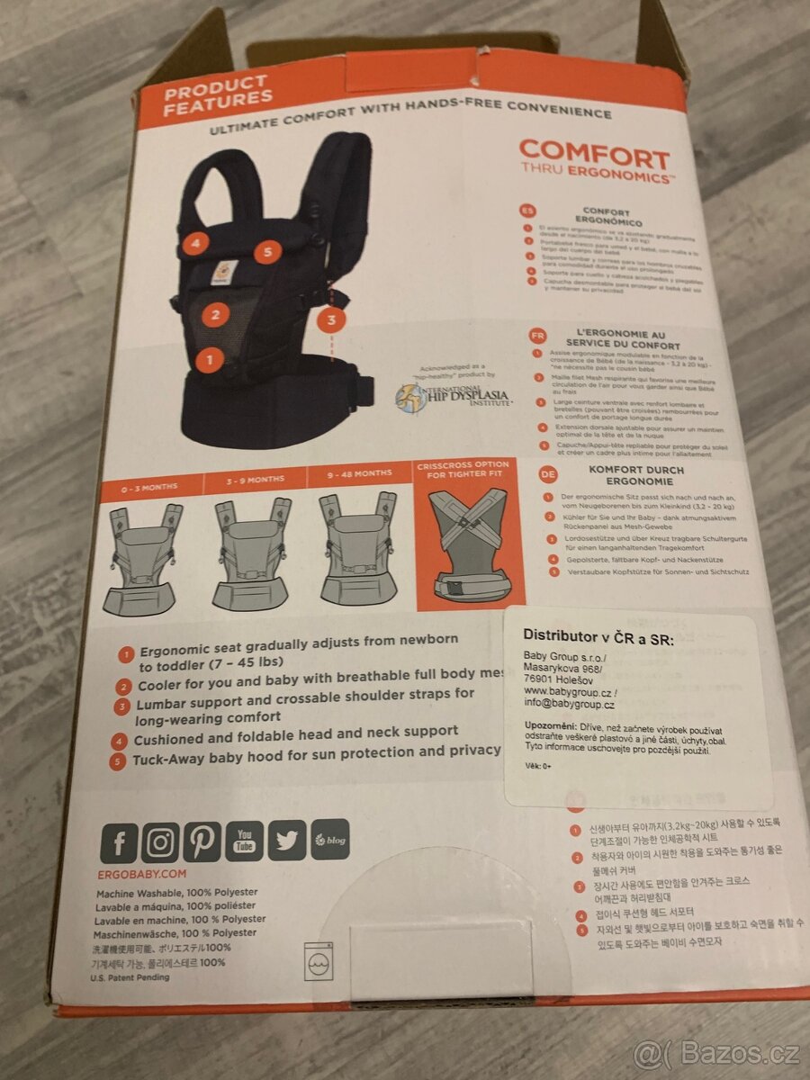 Nosítko Ergobaby Adapt - 5