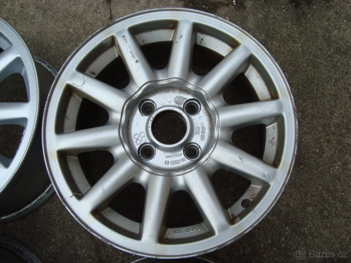 Audi 80 B4-Hliníková kola 15" 4x108 ET37 7Jx15H2 - 5