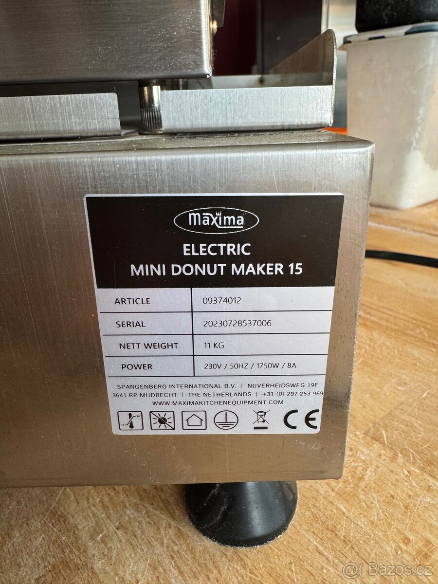 MAXIMA ELECTRIC MINI DONUT MAKER 15 - 5