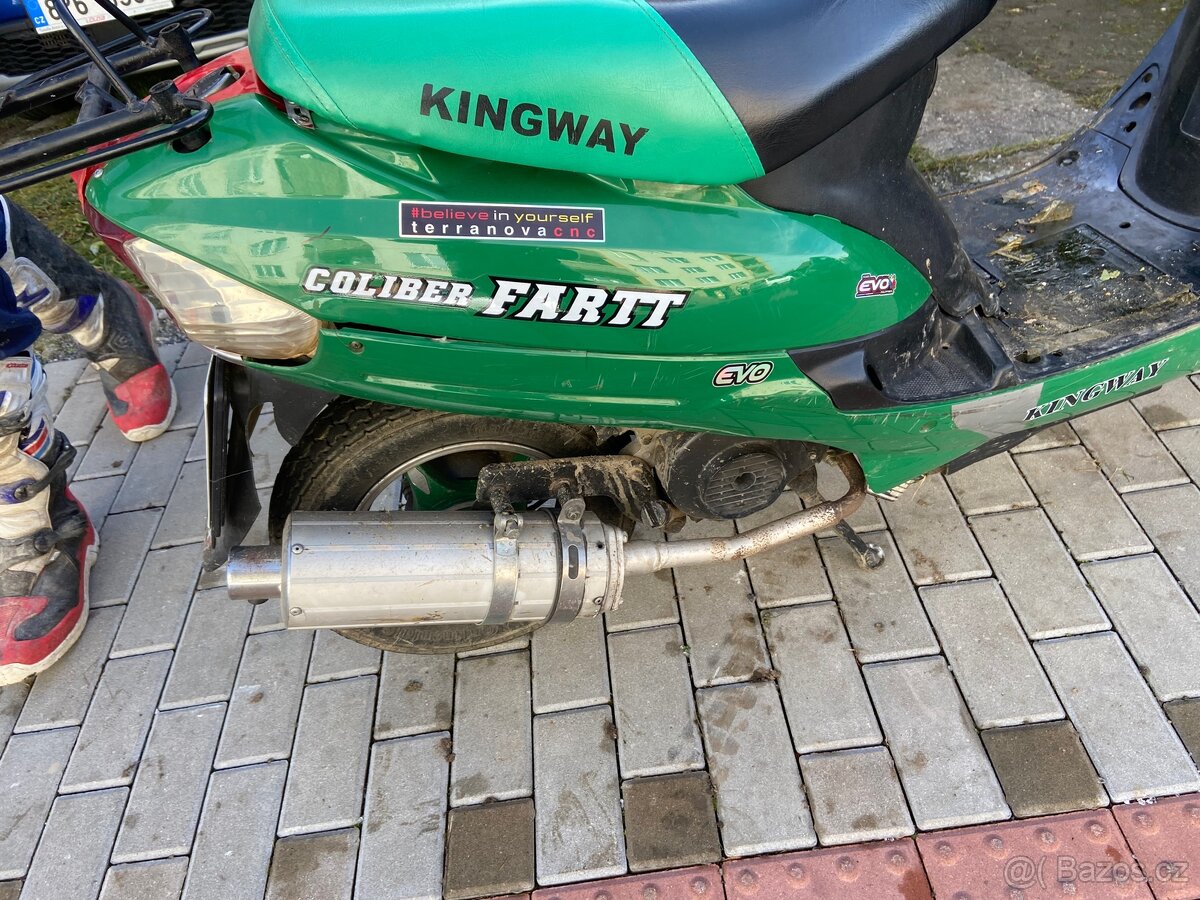 Kingway Coliber Fartt 50cc 4T- pojizdny, s platnou STK - 5