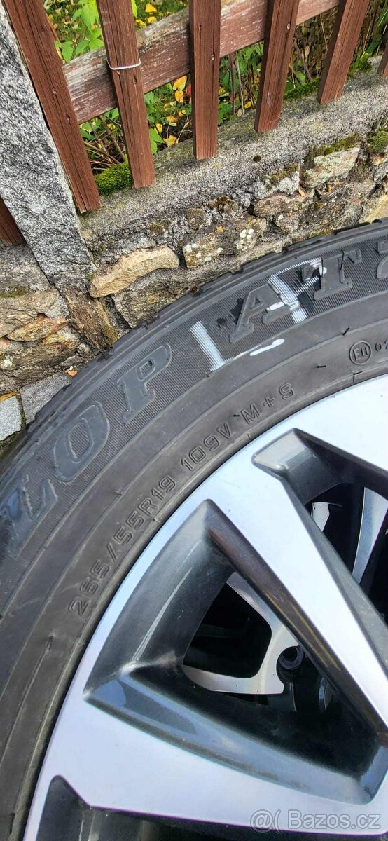 Originální alu kola 265/55 R19 Toyota Land Cruiser 150