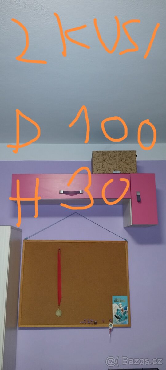 Prodám dětskou postel + matrace + nábytek - 5