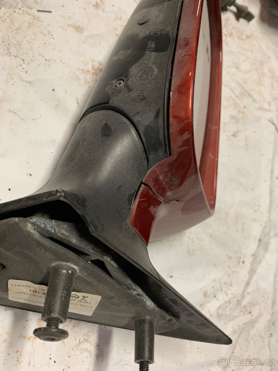 Octavia FL Přední nárazník, PP dvěře, zrcátko, víčko nádrže - 5