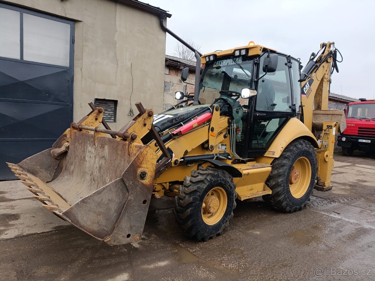 CAT 432E traktor bagr - 5