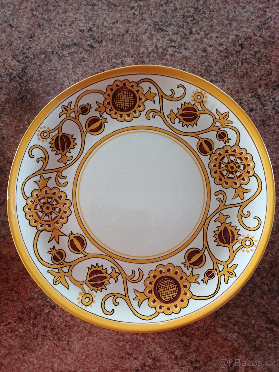 2x dekorační talíř Dubí - 5