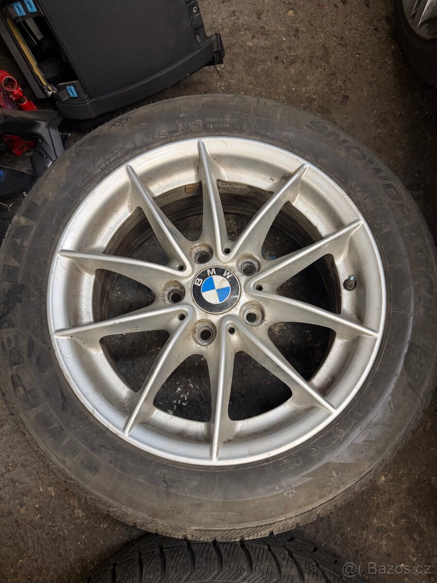 Alu r16 e90 e91 zimni pneu - 5