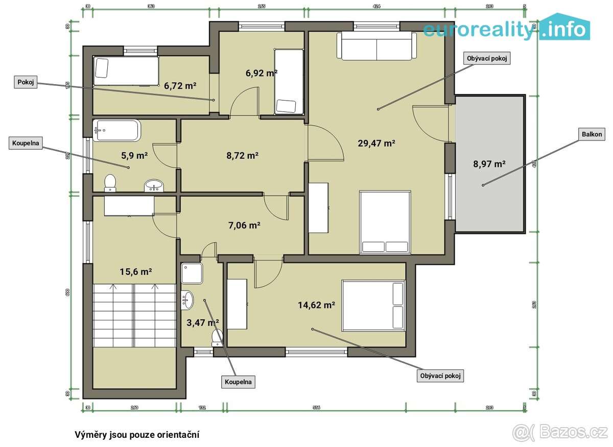 Prodej, rodinný dům, 337 m², Františkovy Lázně - 5