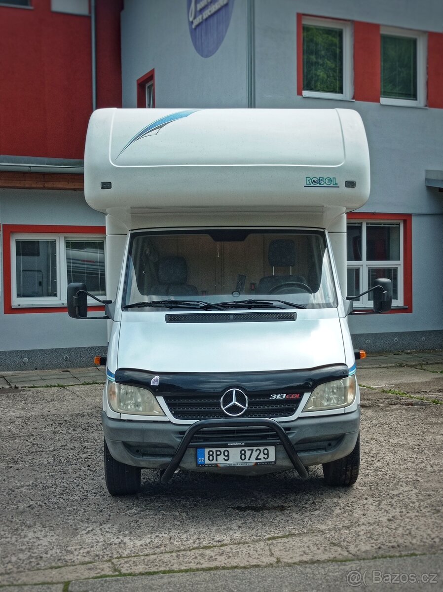 Mercedes Sprint - 1.majitel v ČR, GFK panel, soláry, LiFePo4 - 5