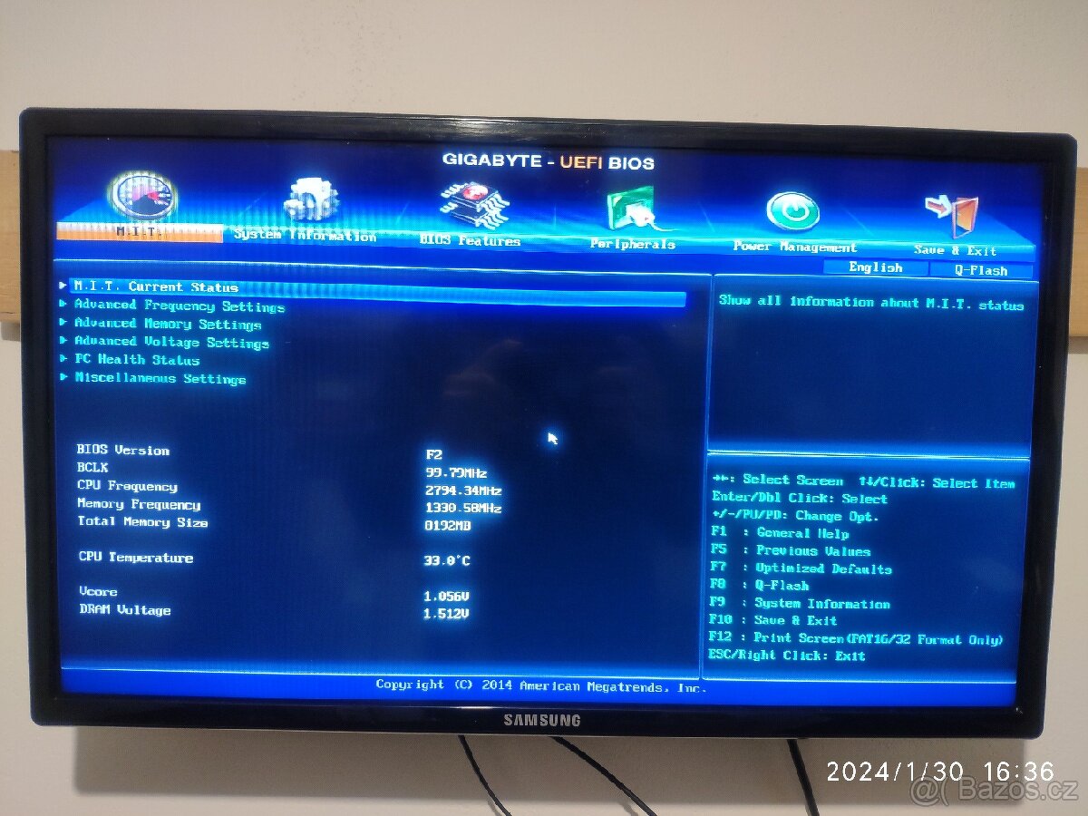 GIGABYTE GA-H81M-S2H, 8GB DDR3, Celeron G1840 - 5