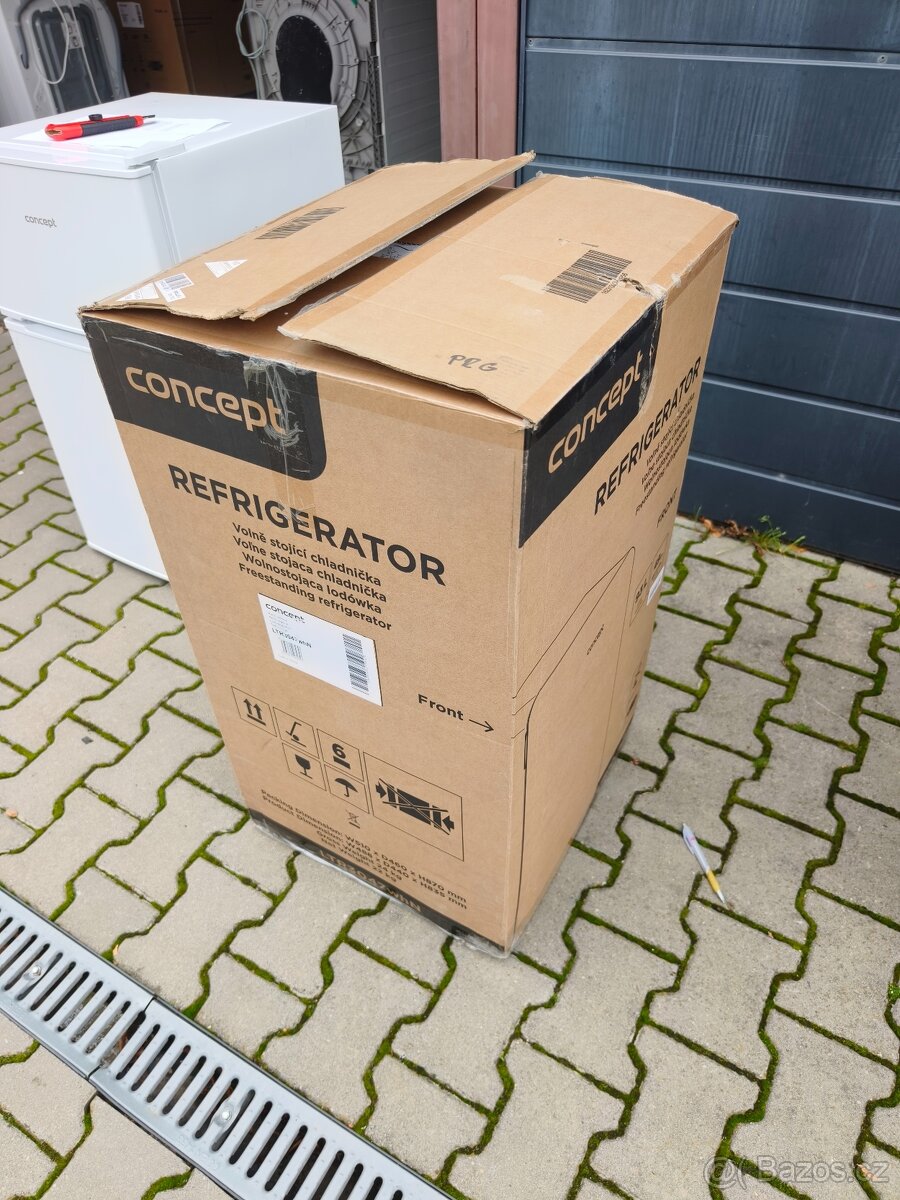 Retro lednice Concept LTR3047WHN, rozbaleno, nejlepší cena - 5