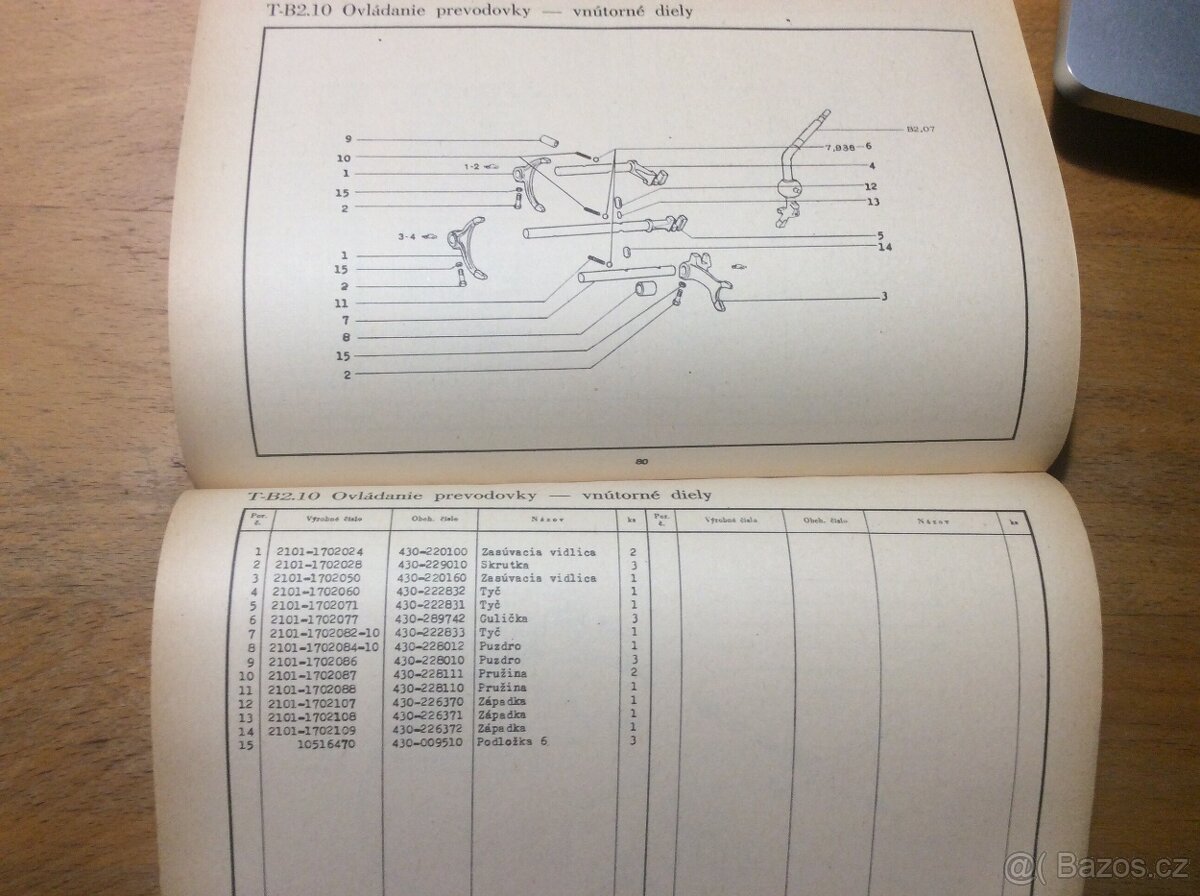 Katalog náhradních dílu Lada 1600 rok 1982 - 5