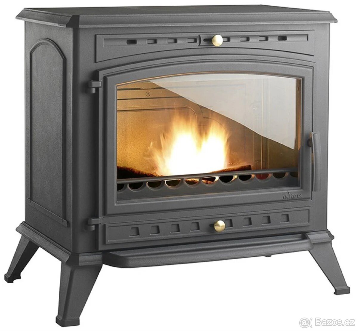 Francouzská krbová kamna Invicta Alma 12kW - 5