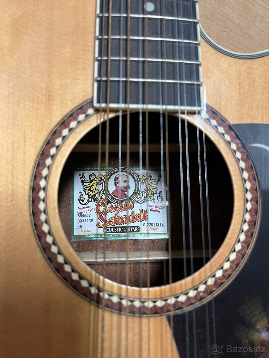 Elektroakustická kytara OSKAR SCHMIDT - 5