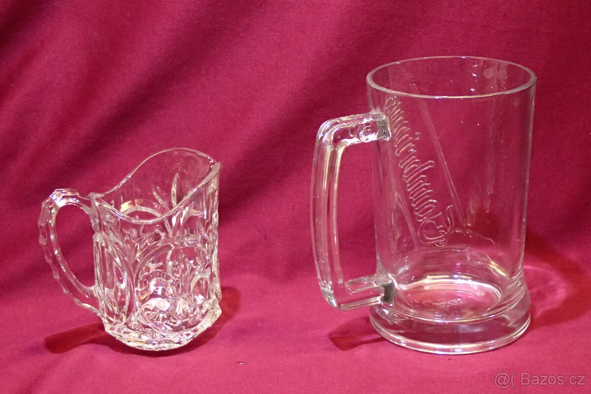 Půllitr Gambrinus + skleněná konévka - 5