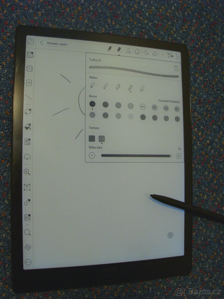 Onyx Boox Max Lumi 2 - velký E-Ink tablet, čtečka e-knih - 5