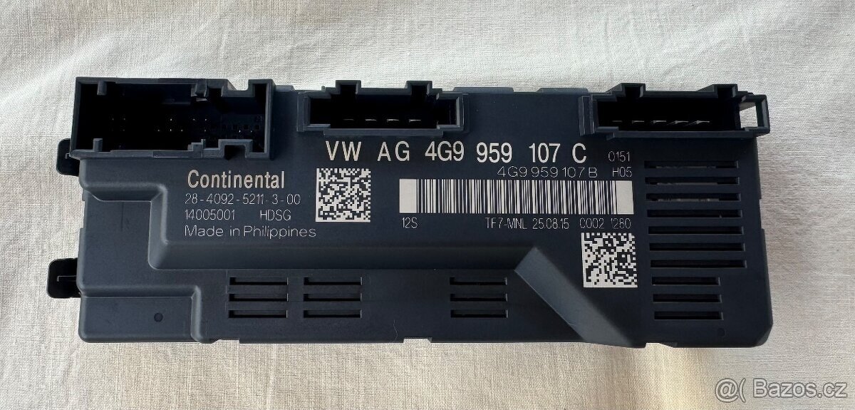 Jednotky a dalsi el. soucastky - Audi A6 4G/C7 - 5