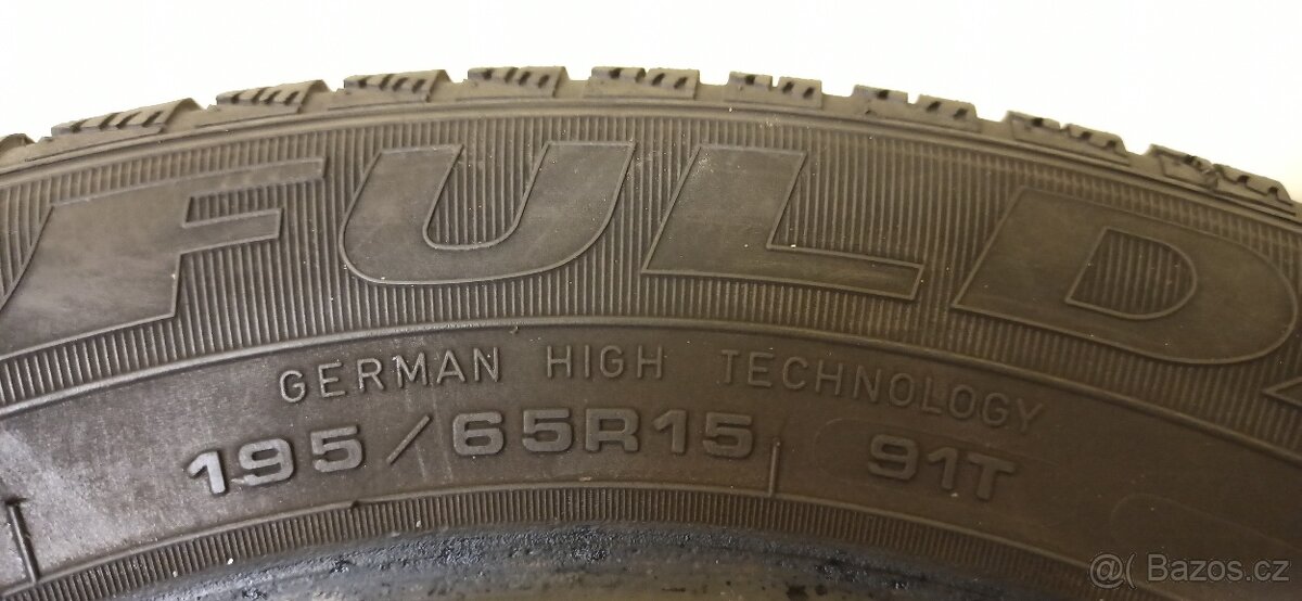 Fulda Kristall Montero 3 195/65 R15 91T 5 - 5,5 mm - 5