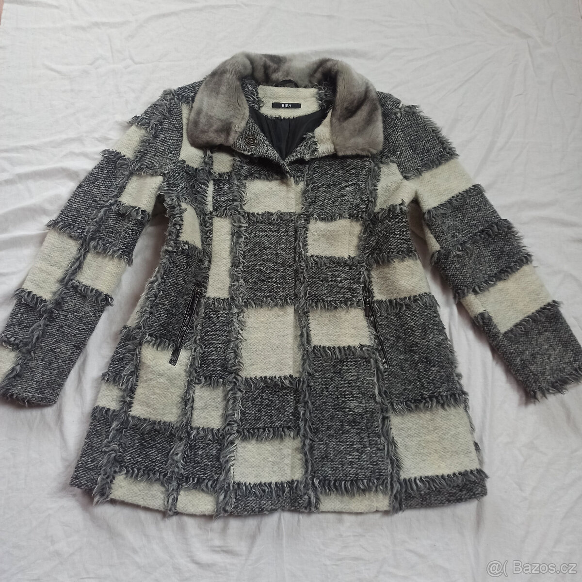 dámský zimní kabátek 46- 48 TOP STAV - 5