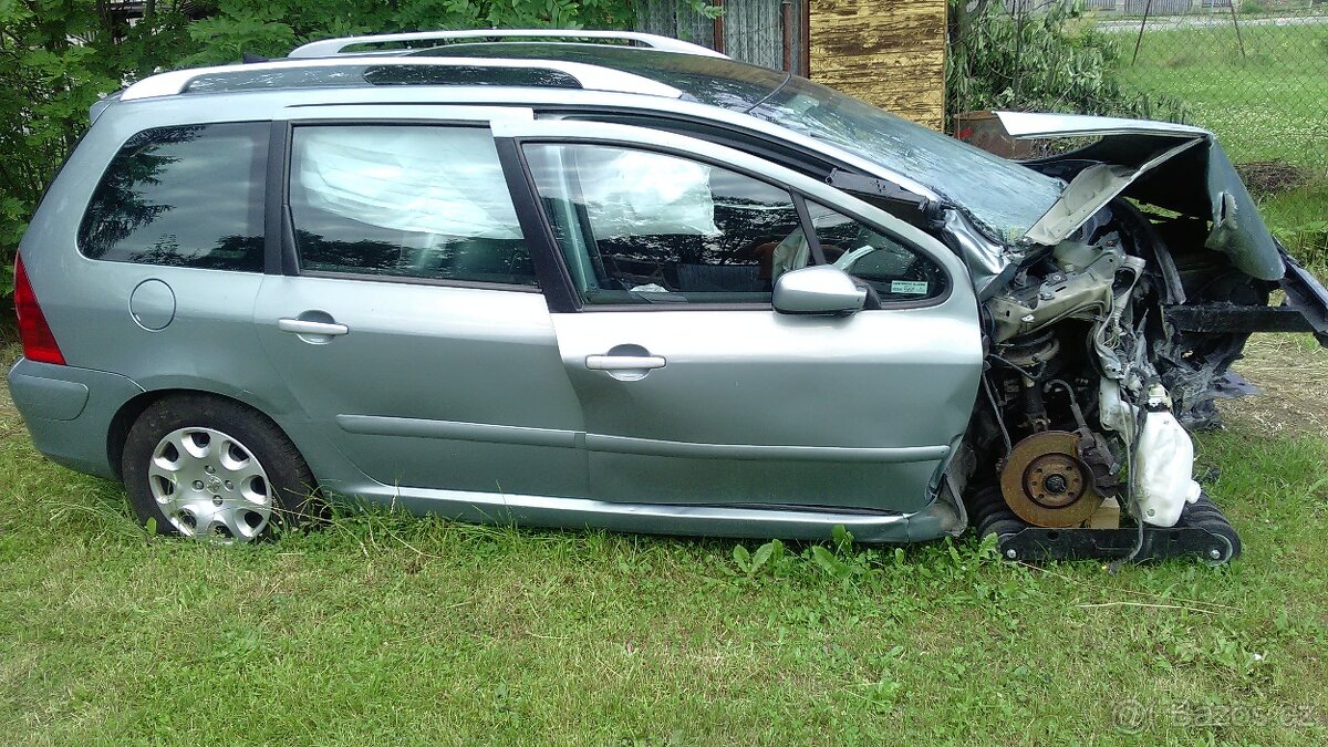 Peugeot 307 náhradní díly,2,0HDI,1,6i,vice barev nfu,rhy - 5