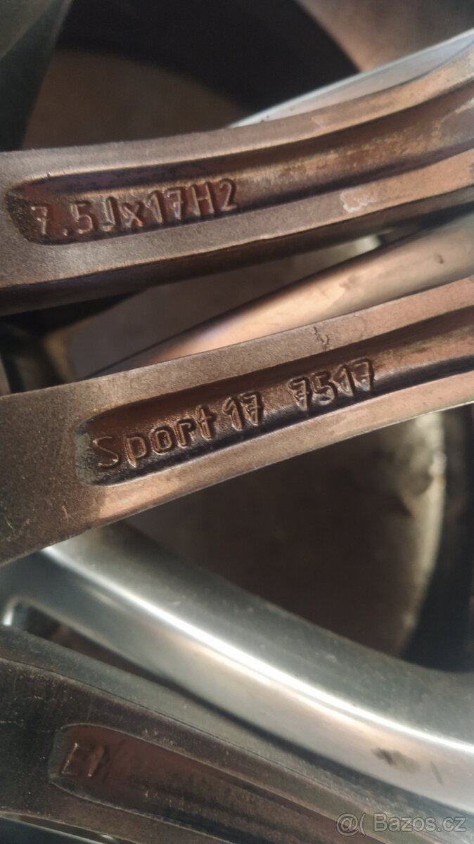 ALU kola 7,5Jx17 H2 - 5