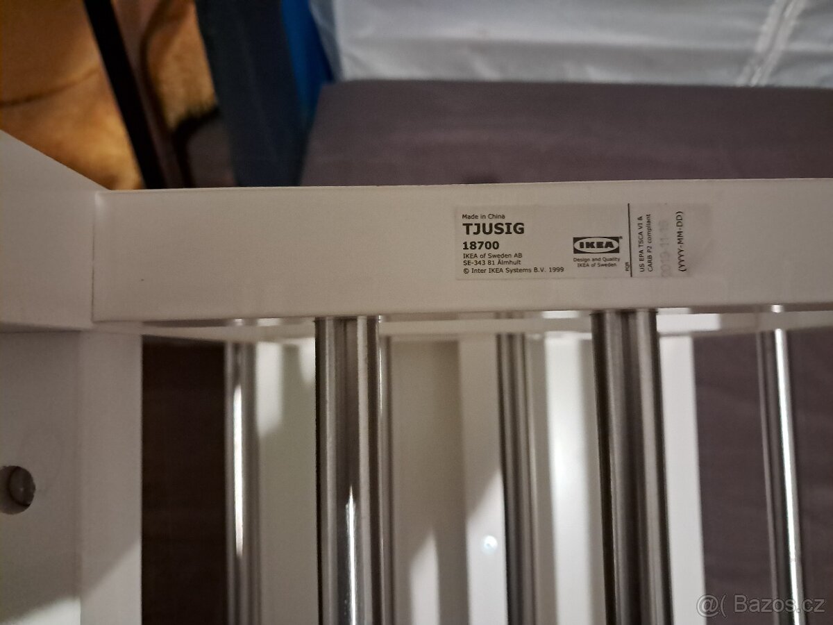 Ikea lavice s botníkem Tjusig - 5
