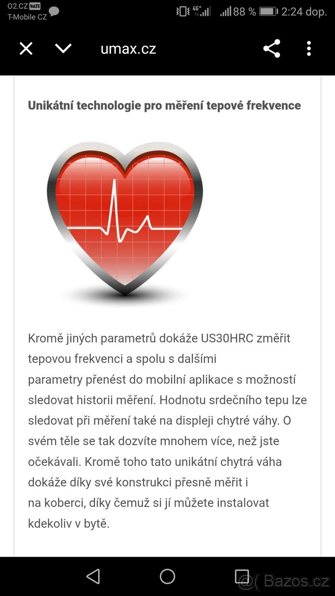 Umax osobní váha - 5